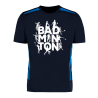 Maillot bleu marine Homme Silhouette - Goodbad badminton