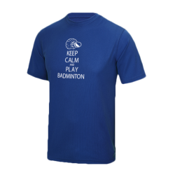 T-shirt bleu KEEP CALM AND...