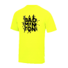 Jaune Vif Silhouettes badminton