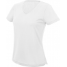 T-Shirt femme col V badminton a personnaliser