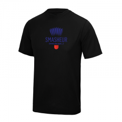 Smasheur bad badminton tee shirt