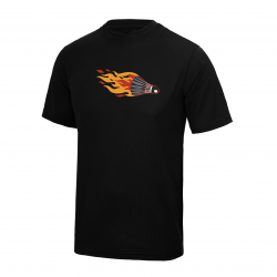 Flamme feu badminton
