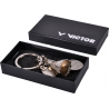 porte-cles badminton metal