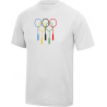 Raquettes de badminton multicolores