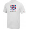 T-shirt de Badminton avec dessin artistique