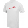 T-shirt blanc pour badminton Terre de BADMINTON  ALSACE- Goodbad badminton