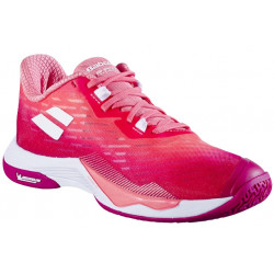 Chaussure de badminton Babolat Shadow Tour 5 Women Raspberry