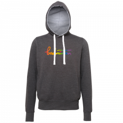 sweat shirt badminton rainbow
