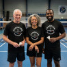 T-shirt de Badminton avec dessin artistique