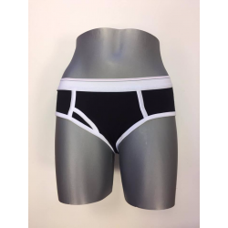 Slip Femme Noir Blanc J'peux pas j'ai Badminton - Goodbad badminton