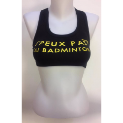 Brassière J'peux pas j'ai badminton - Goodbad Badminton