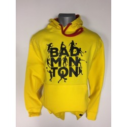 SWEAT JAUNE SILHOUETTES