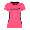 Maillot rose femme pour badminton avec technologie cooltex - Goodbad badminton