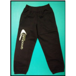 Pantalon de survêtement Goodbad badminton pour enfant avec marquages jaune fluo
